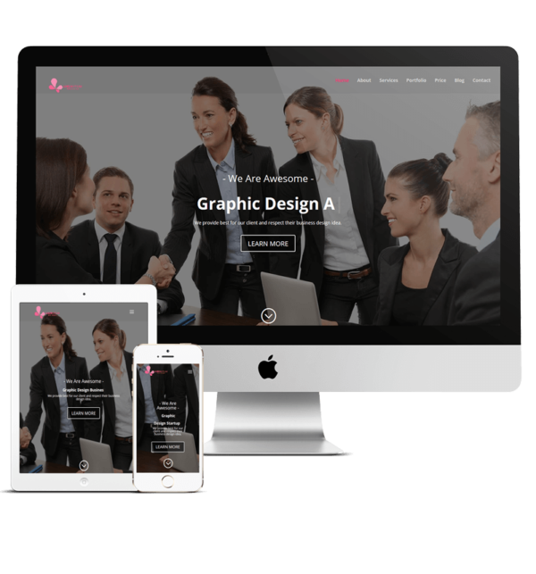 One Page Multipurpose Divi Template
