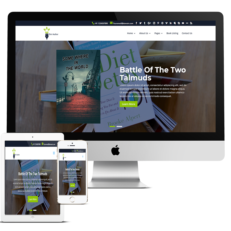 Divi Child Theme For Bloggers or Author