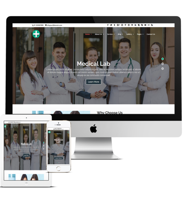 Divi Health Care & Medical Child Theme For All Professionals