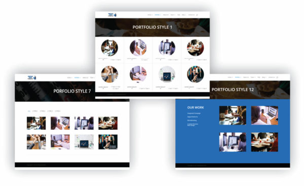 This is ‘ Portfolio Divi Layout Pack ‘ designed specifically with ‘ 12 Amazing Portfolio Layouts Styles ‘ focussed on creating a ‘ Portfolio , Agency, Freelancer, Corporates, Start-Up, Businesses, and SME / Enterprises ‘ websites effectively