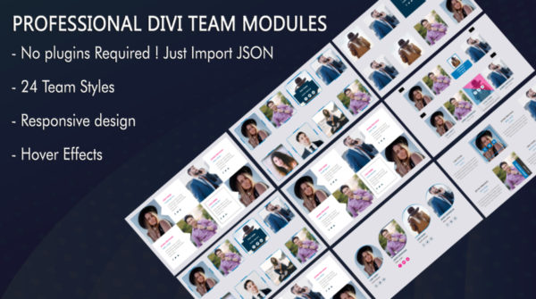 Professional Divi Team Modules & Layouts
