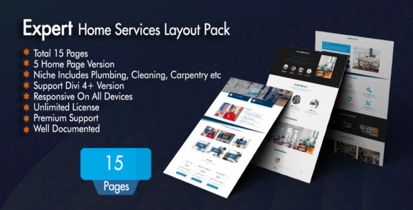 Handyman Divi Layout Pack For Home Services