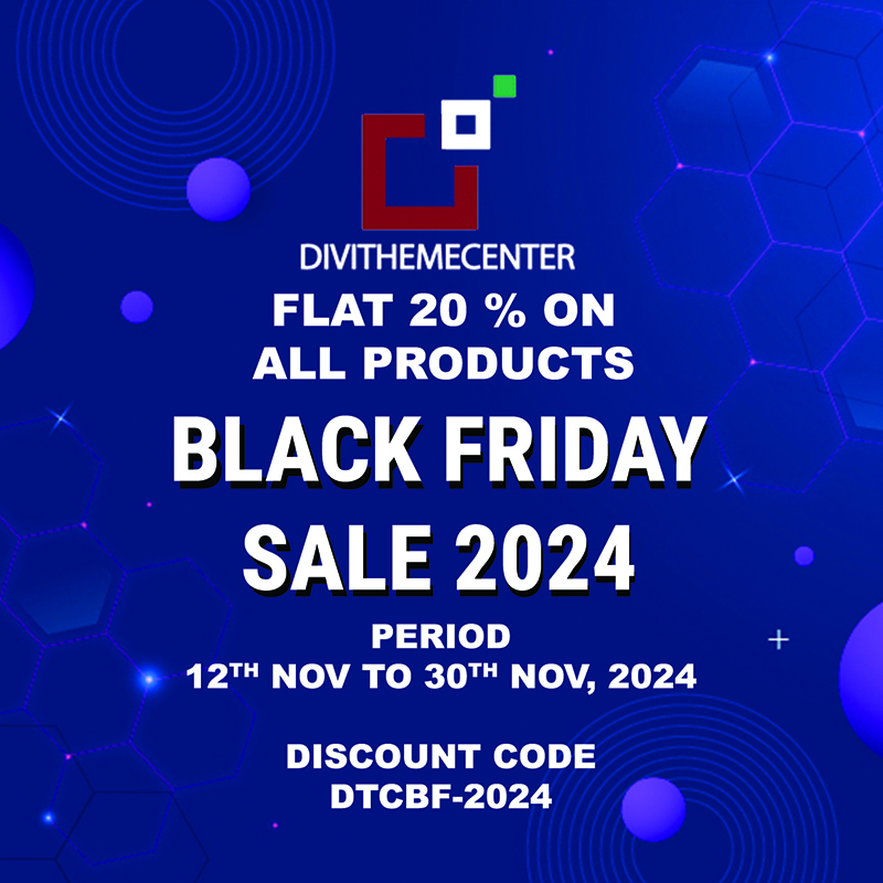 Divi Marketplace Black Friday 2024 Offer