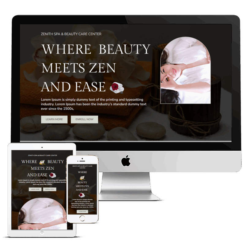 SPA VERSE – LAYOUT PACK FOR WELLNESS & BEAUTY CARE