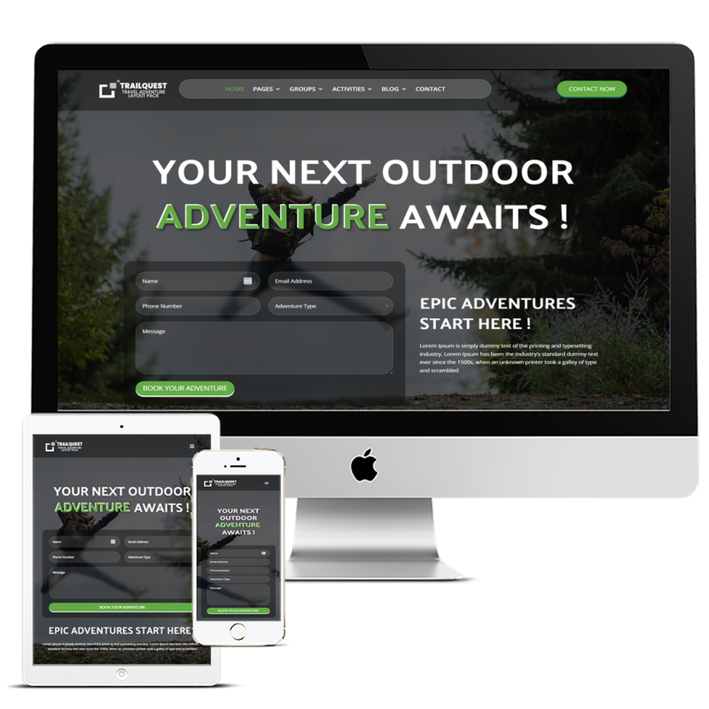TRAILQUEST – TRAVEL ADVENTURE LAYOUT PACK