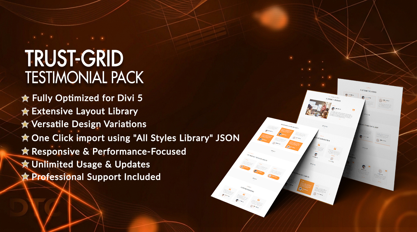 TRUST-GRID : TESTIMONIAL PACK - Image 3