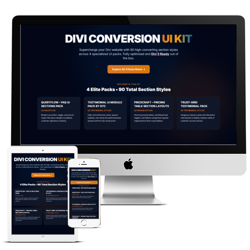 DIVI CONVERSION UI KIT
